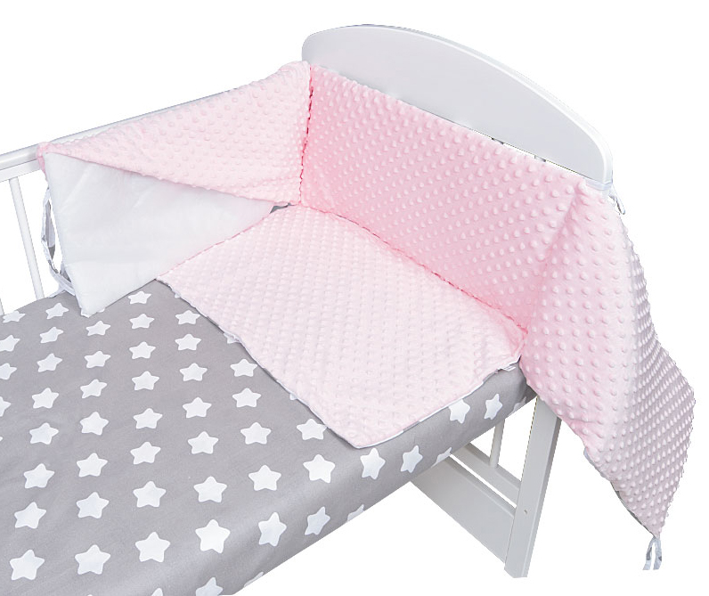 Tomi Povlečení K4 minky hvězdy šedá-modrá