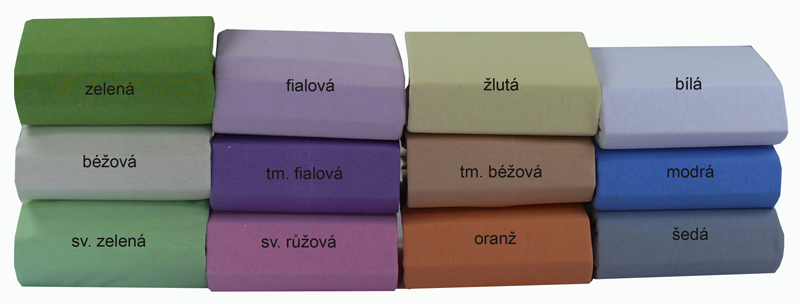 Tomi Prostěradlo jersey 2ks 120x60 bílá-tm. fialová
