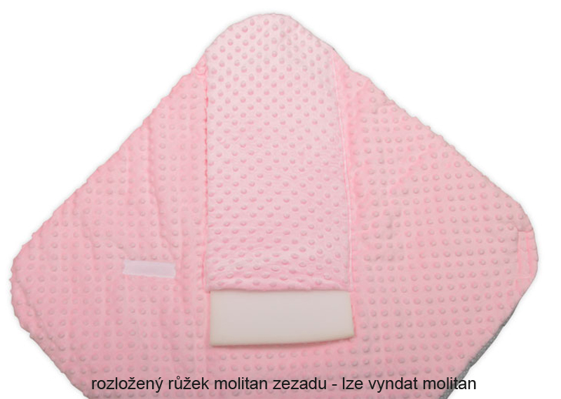 Tomi Růžek molitan minky růže růžové