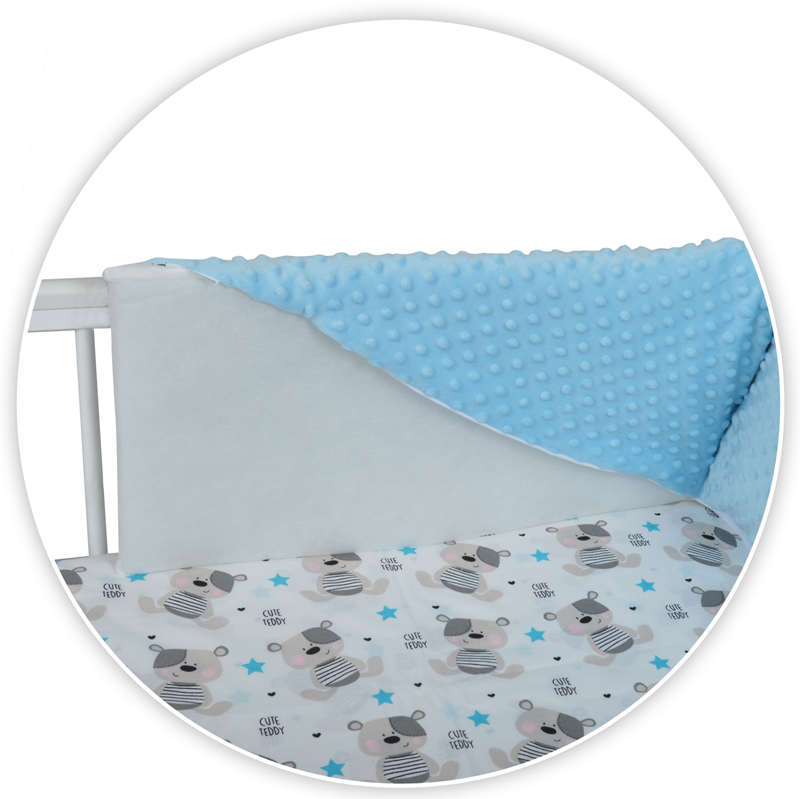 Tomi Povlečení K4 minky teddy růžový