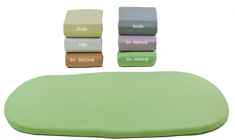 Tomi Prostěradlo do kočárku jersey 90x40cm tm. béžová