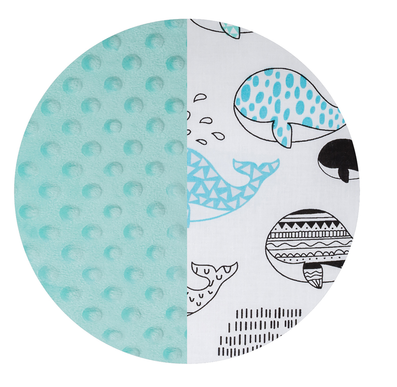 Tomi Růžek molitan minky velryba zelená