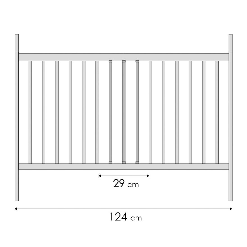 Tomi Postýlka 5. (V.) šedá