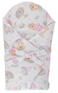 Tomi Růžek molitan tisk koala růžová