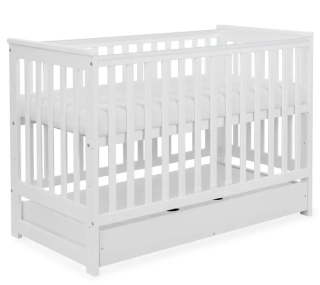 Tomi Postýlka 2. (II.) se zábranou a šuplíkem bílá