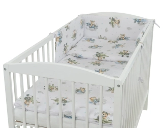 Tomi Povlečení K3 tisk pilot tyrkysový