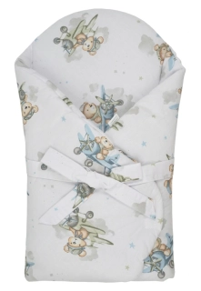 Tomi Růžek molitan tisk pilot tyrkysový